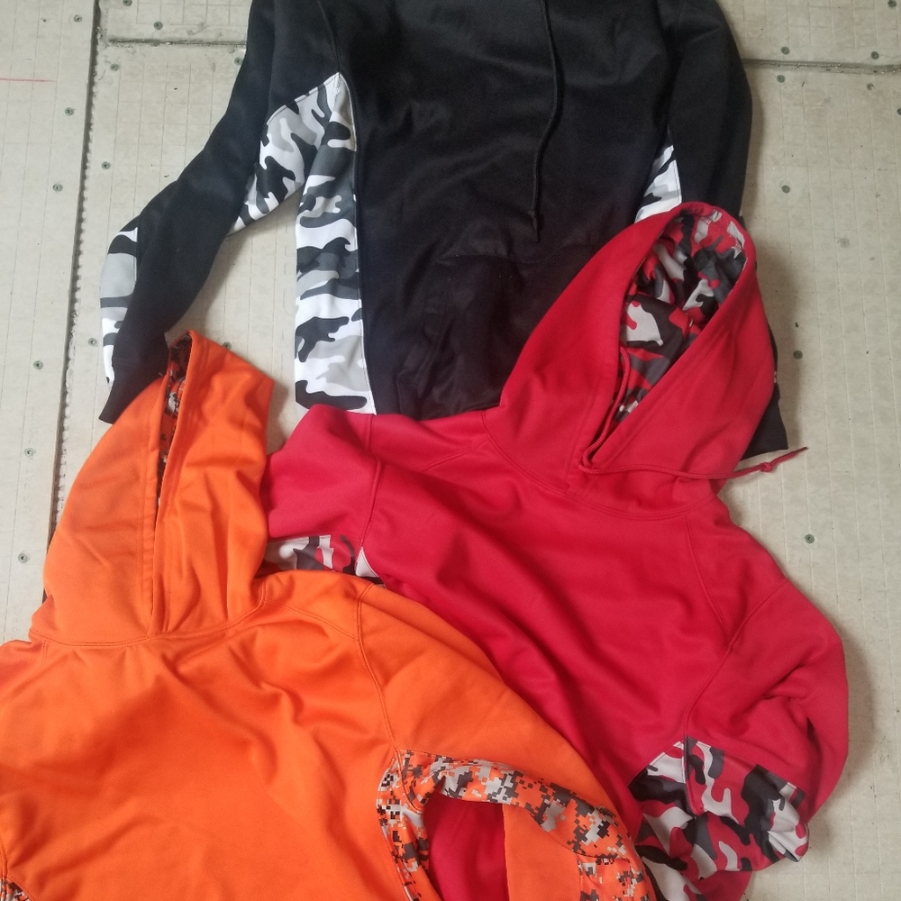Lot of 3 hoodie jackets
